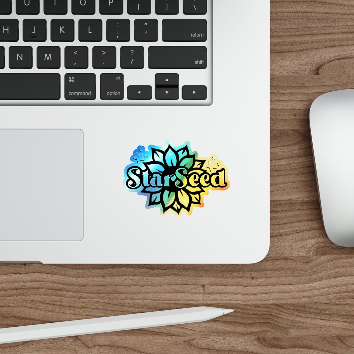 Holographic Starseed Die-cut Stickers