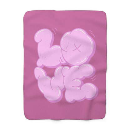 "Love" Fleece Blanket