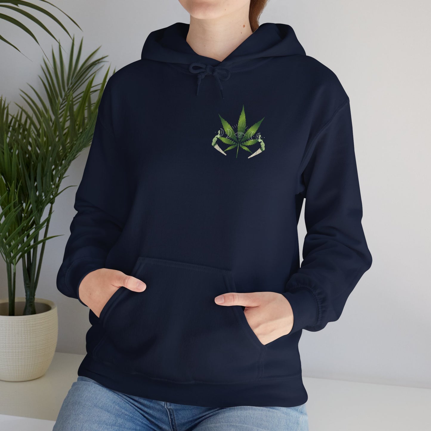 Canna Flower Hoodie