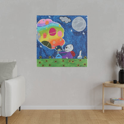 "Midnight Breeze" Canvas Print