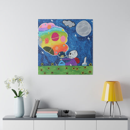 "Midnight Breeze" Canvas Print