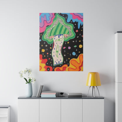 "All Seeing Mush" Canvas Print