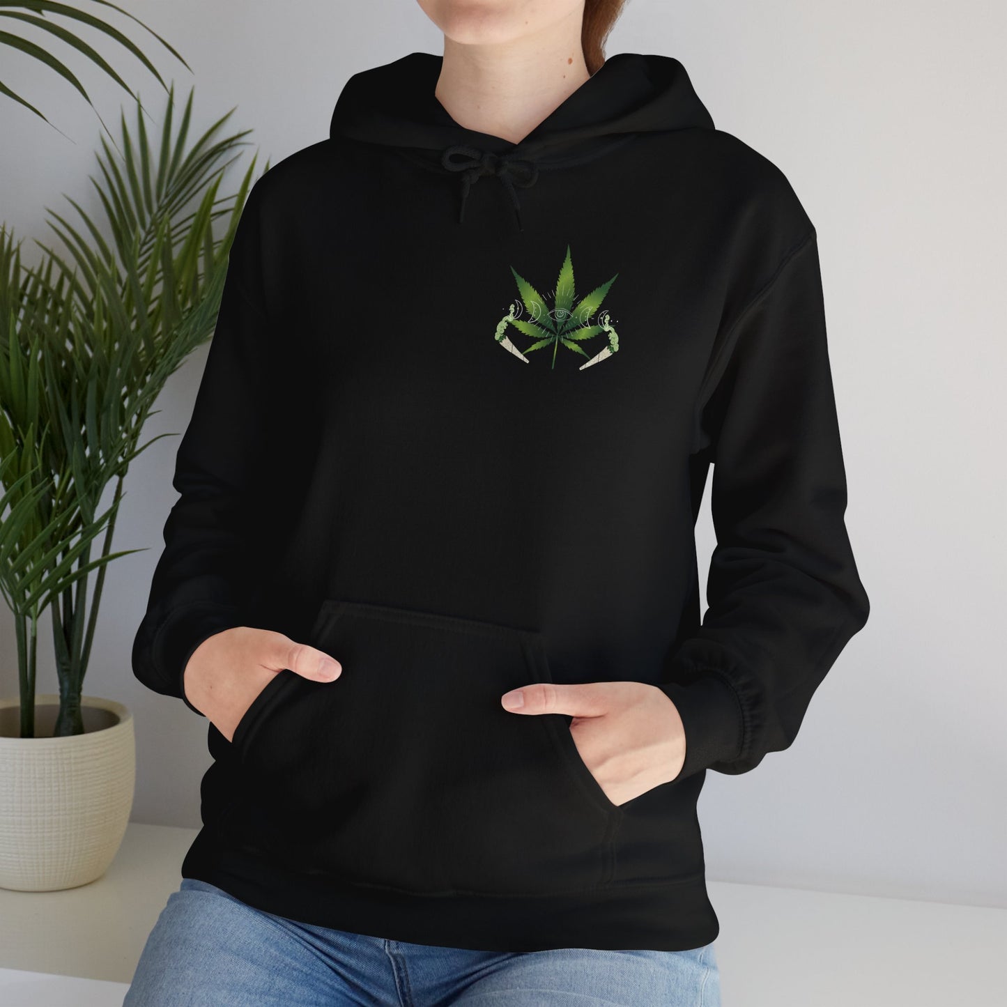 Canna Flower Hoodie