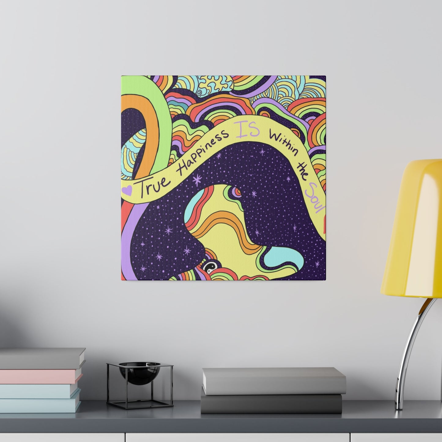 "Soul Happiness" Canvas Print