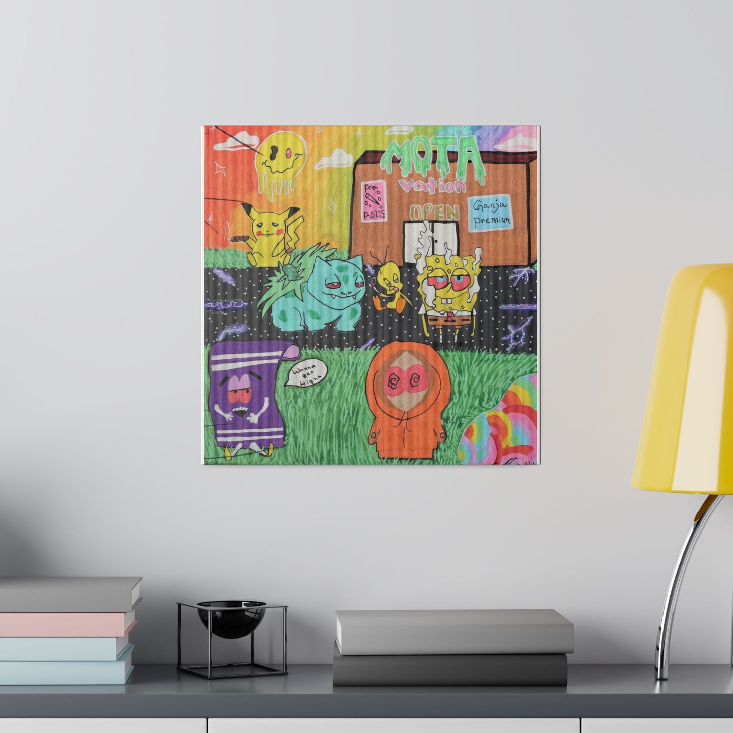 "Rally Shesh" Canvas Print