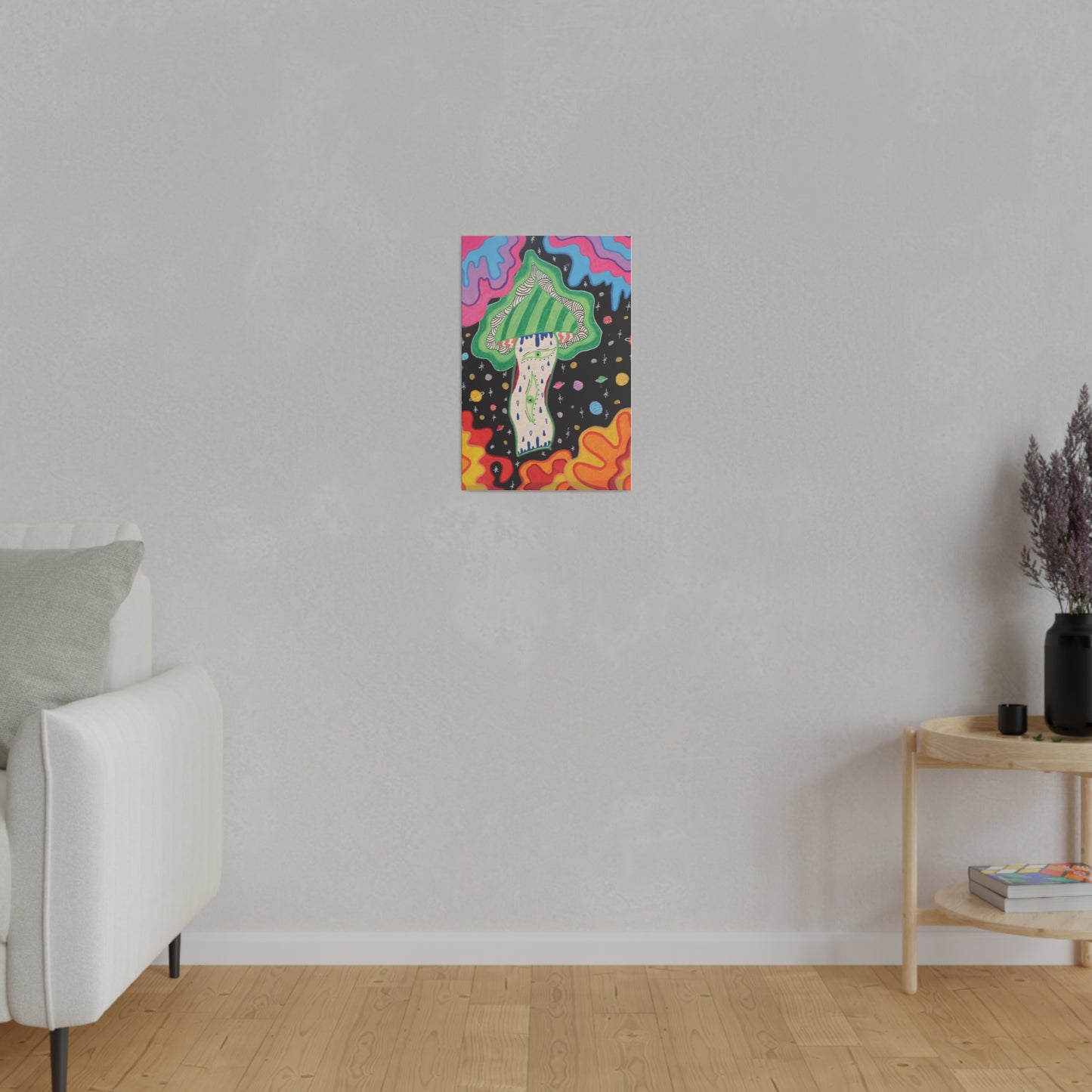 "All Seeing Mush" Canvas Print