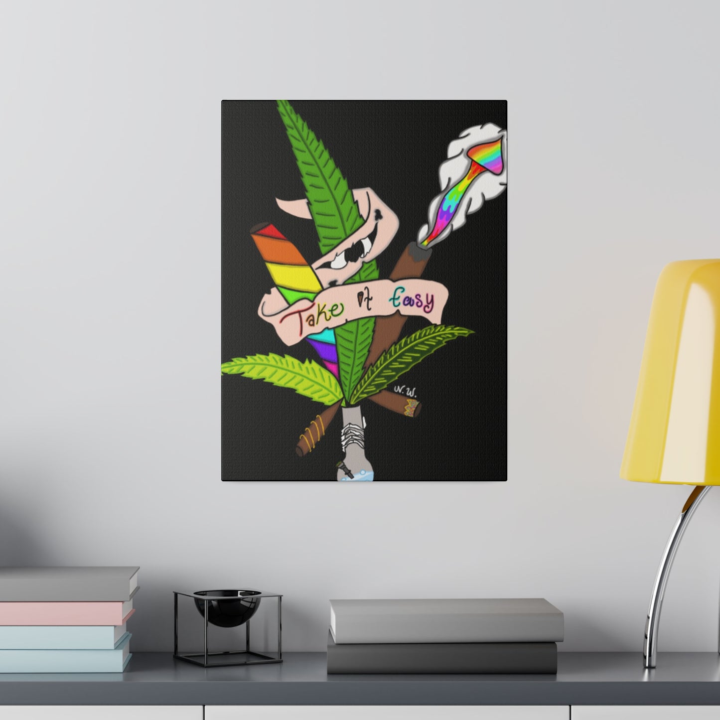 "Take It Easy" Canvas Print