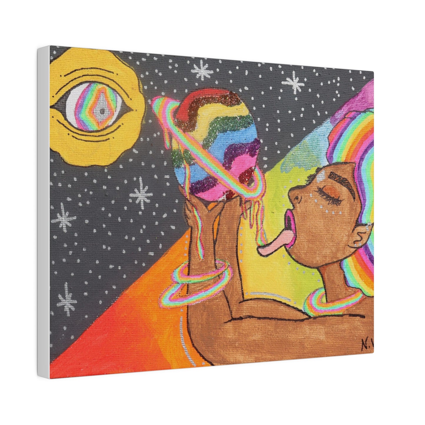 "Universal Goddess" Canvas Print