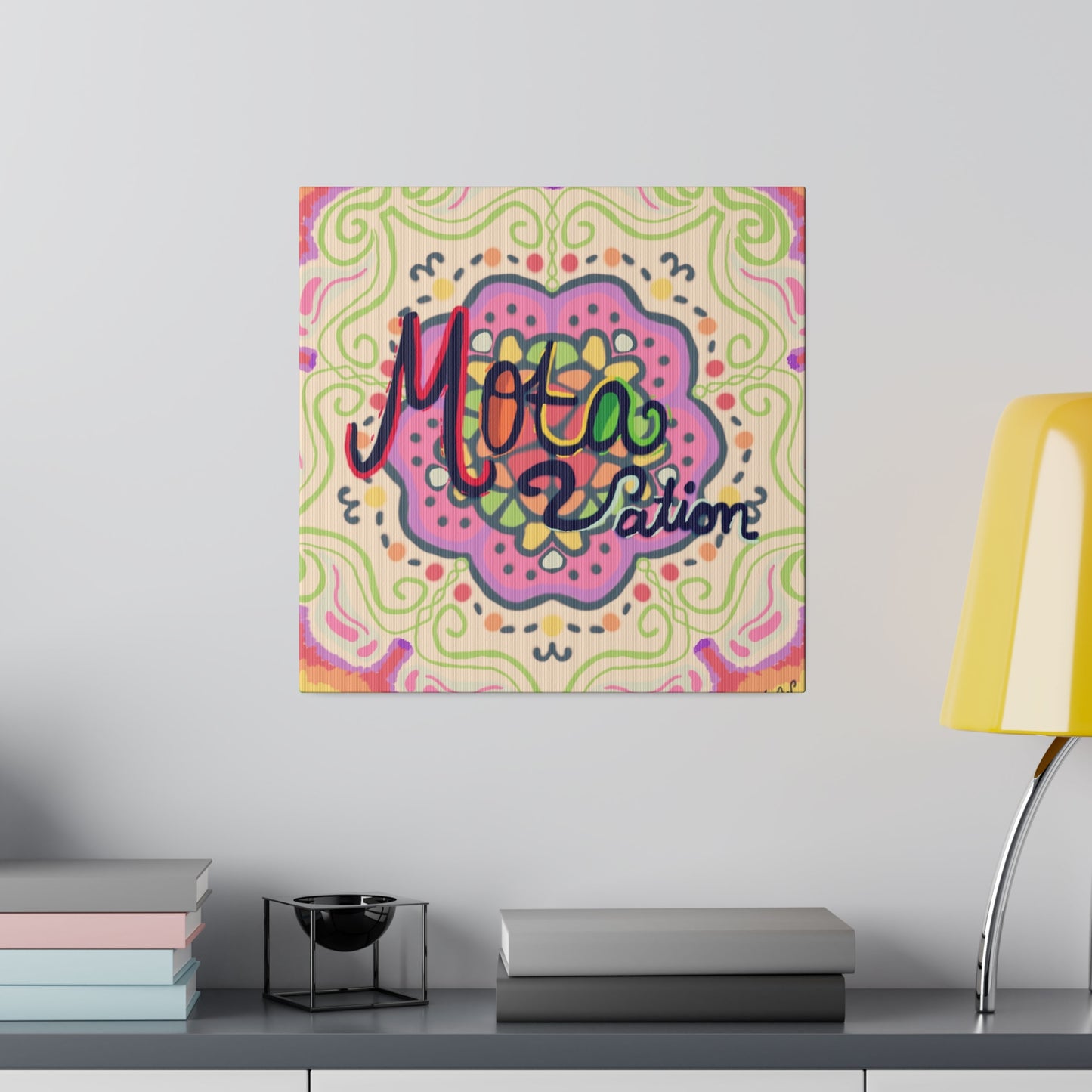 "Motavation" Canvas Print