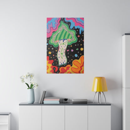 "All Seeing Mush" Canvas Print