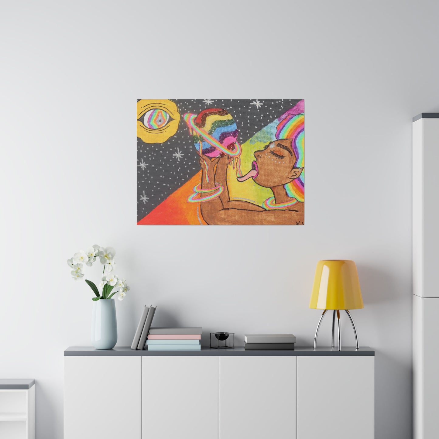 "Universal Goddess" Canvas Print