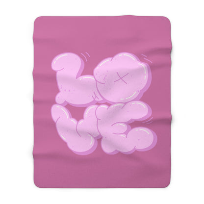 "Love" Fleece Blanket