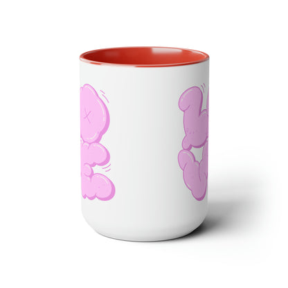 "Love" Two-Tone Coffee Mug