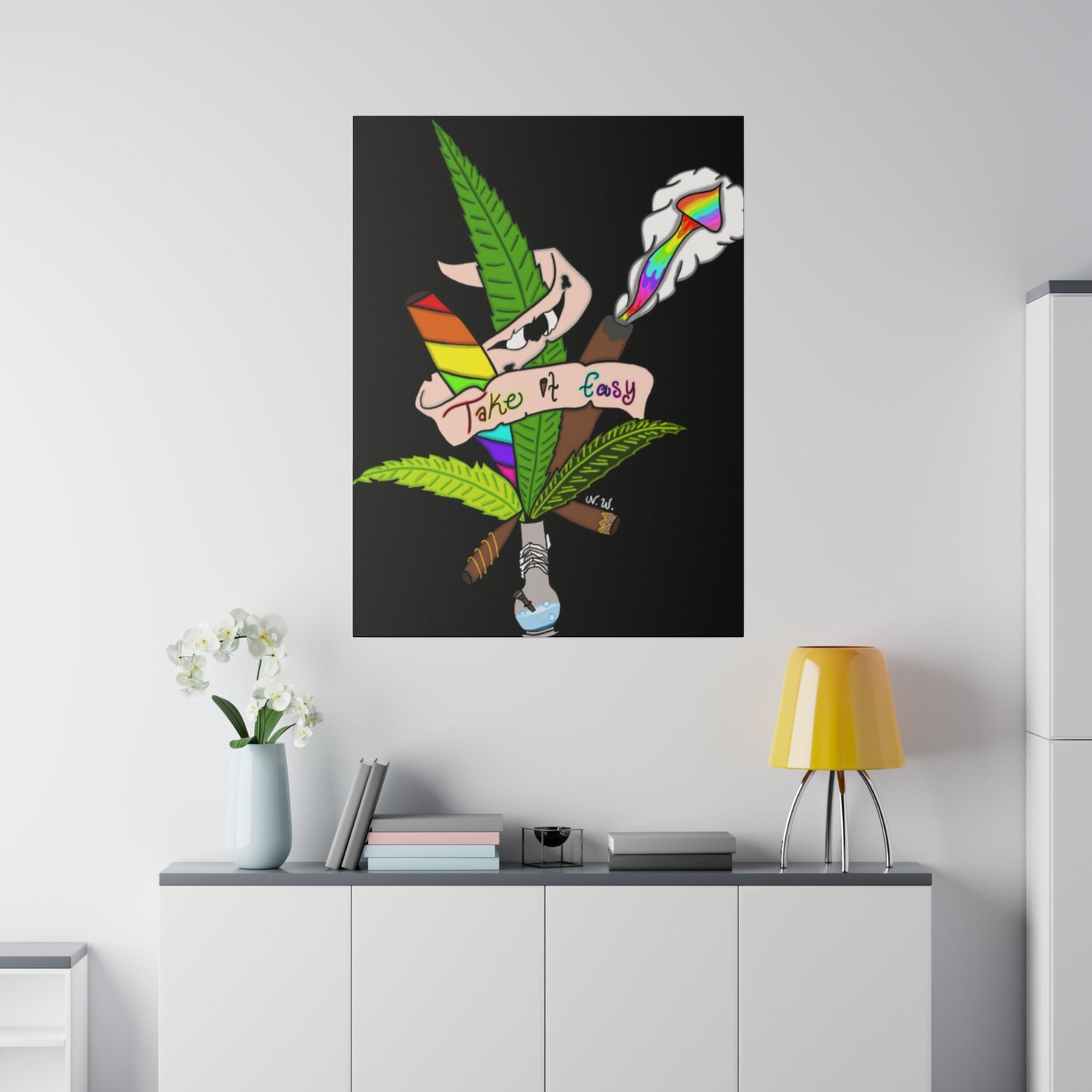 "Take It Easy" Canvas Print