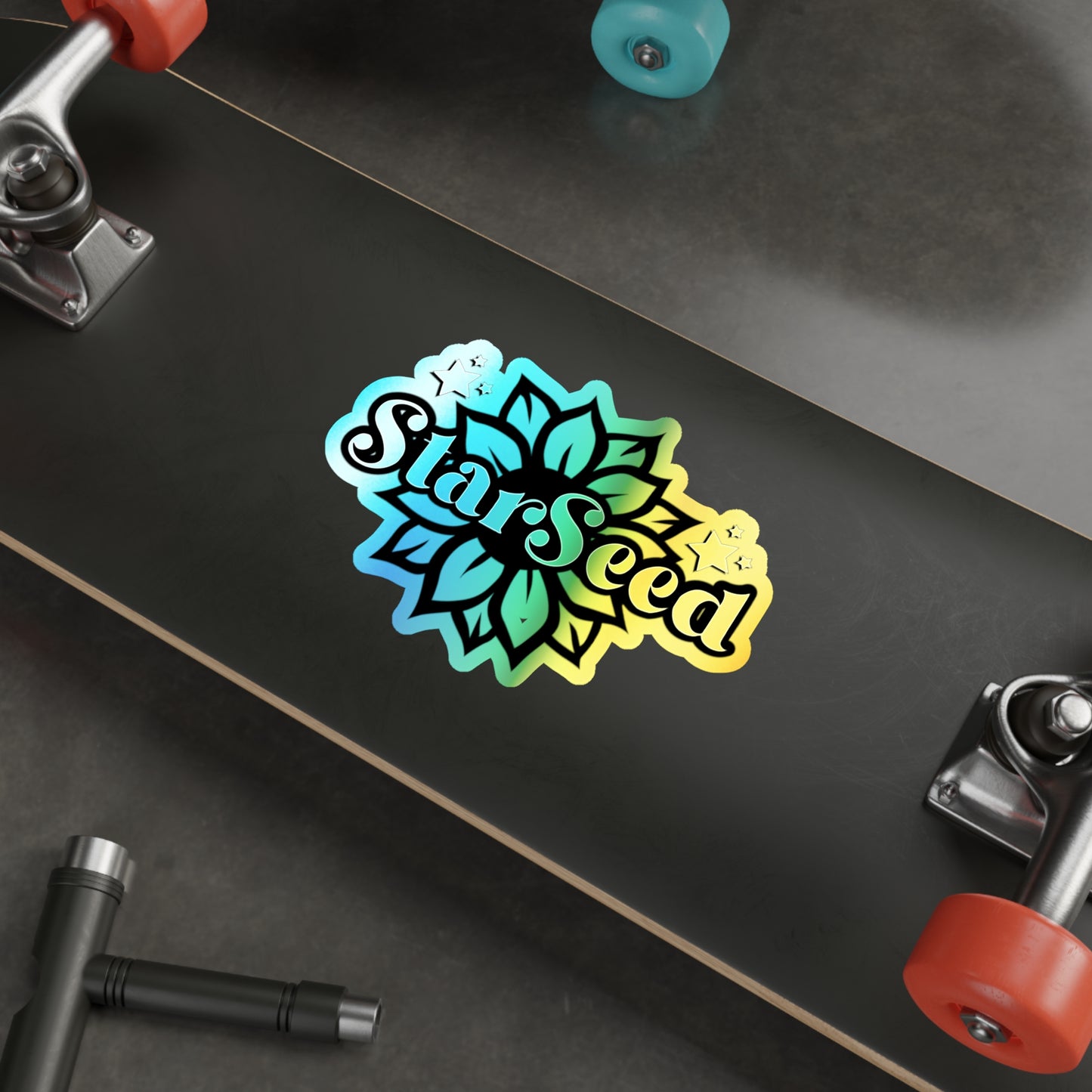 Holographic Starseed Die-cut Stickers