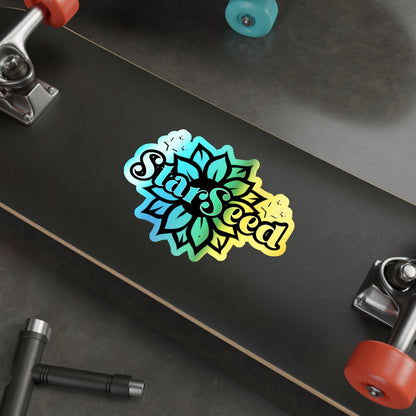 Holographic Starseed Die-cut Stickers