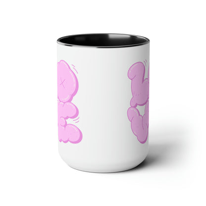 "Love" Two-Tone Coffee Mug