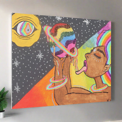 "Universal Goddess" Canvas Print