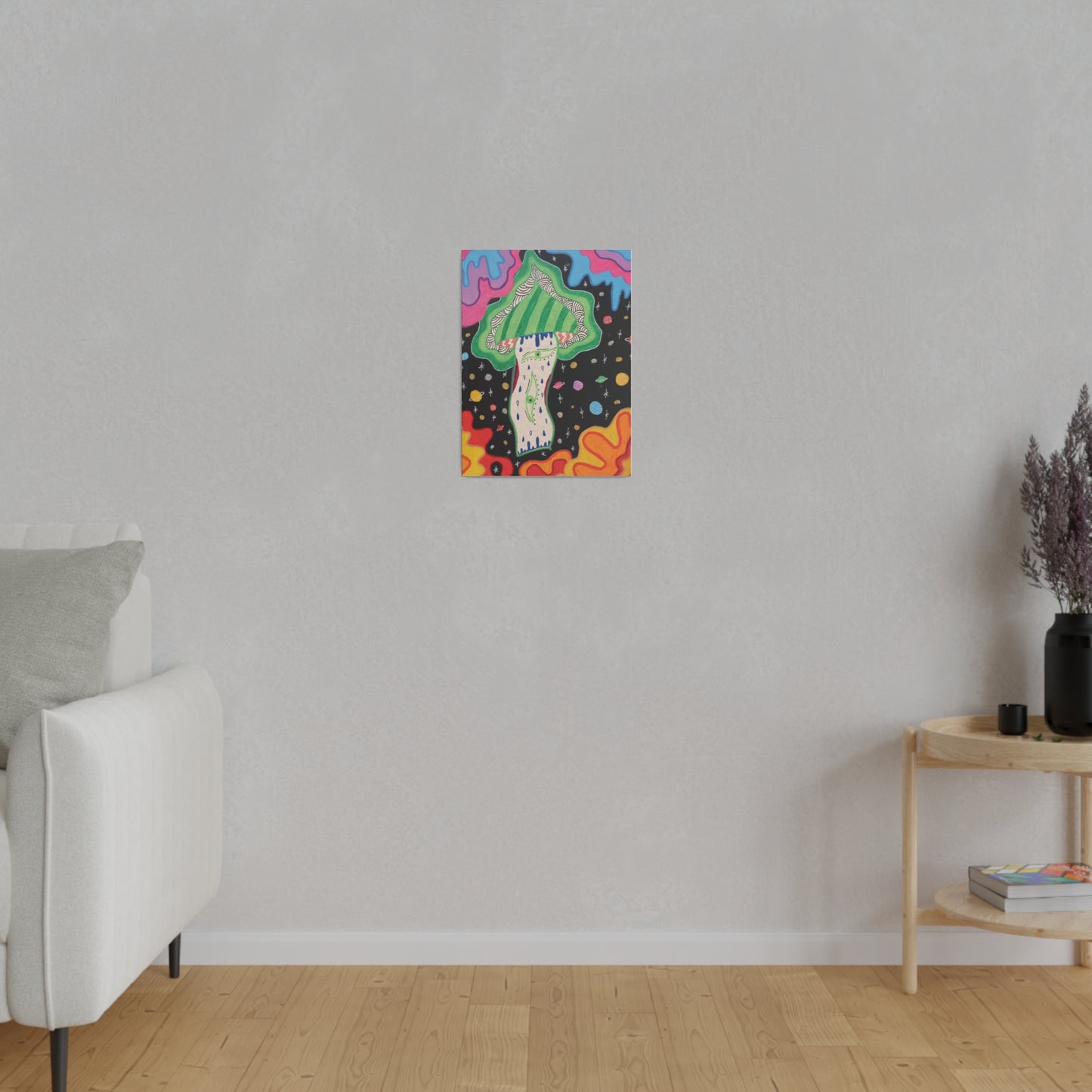 "All Seeing Mush" Canvas Print