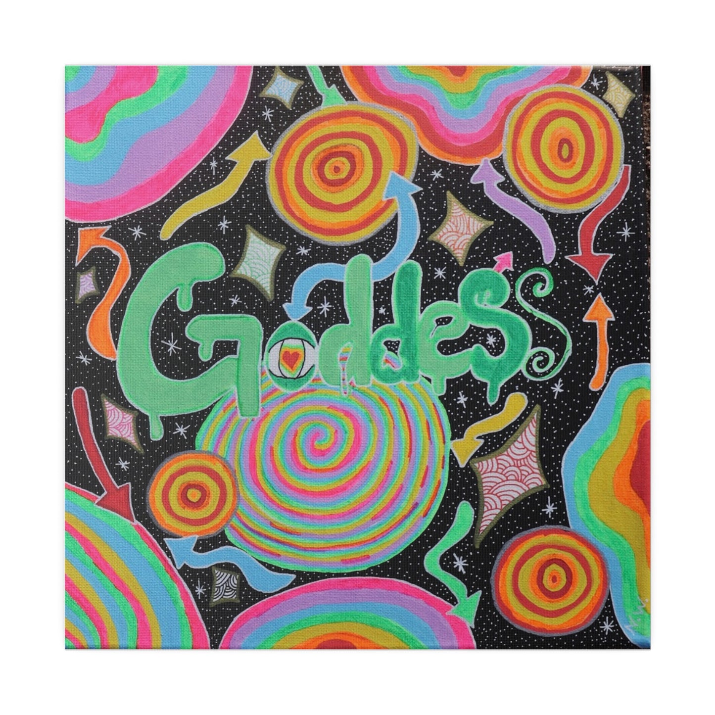 "Goddess Energy" Canvas Print