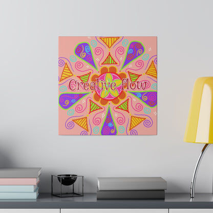 "Creative Flow" Canvas Print