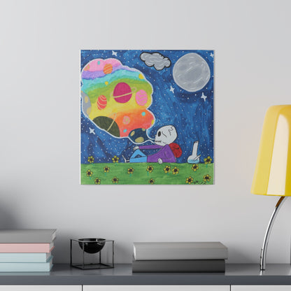 "Midnight Breeze" Canvas Print