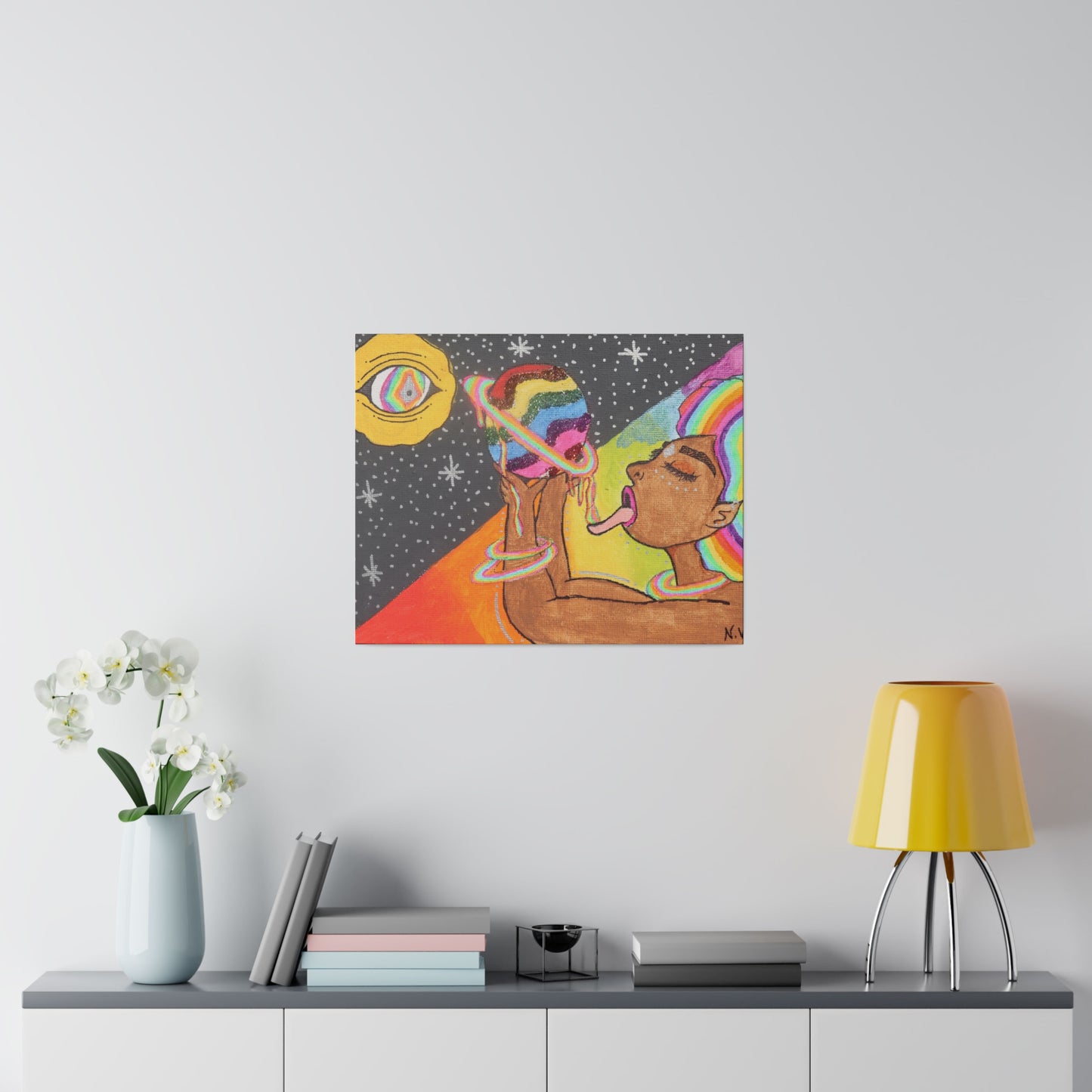 "Universal Goddess" Canvas Print