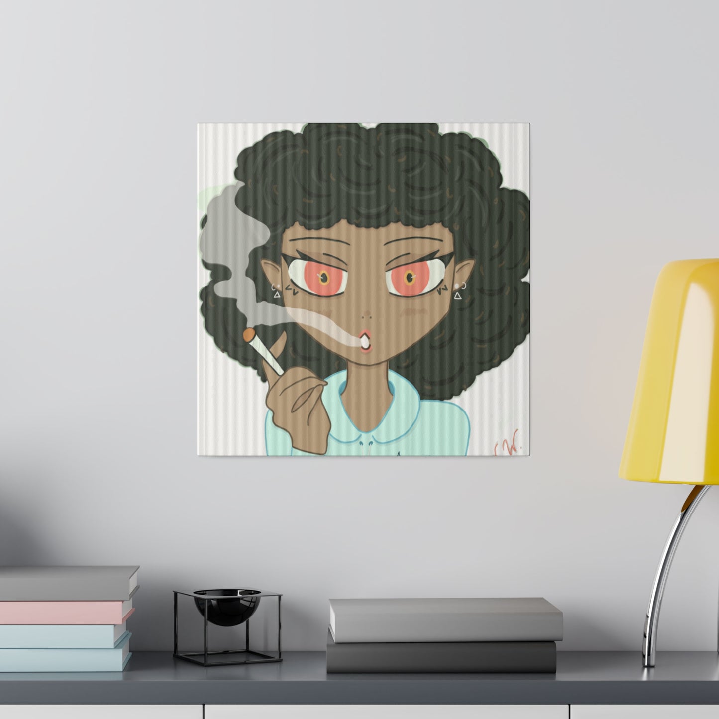 "High Babe" Canvas Print