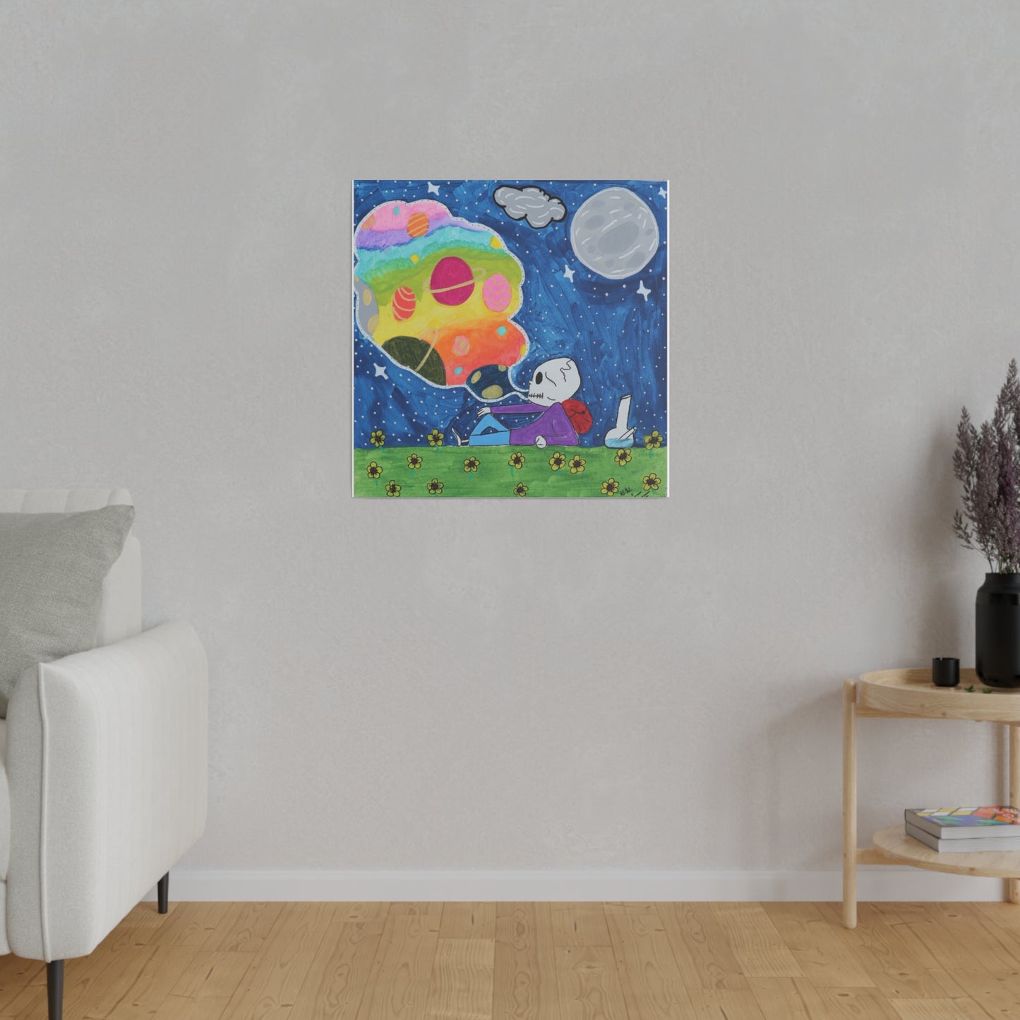 "Midnight Breeze" Canvas Print