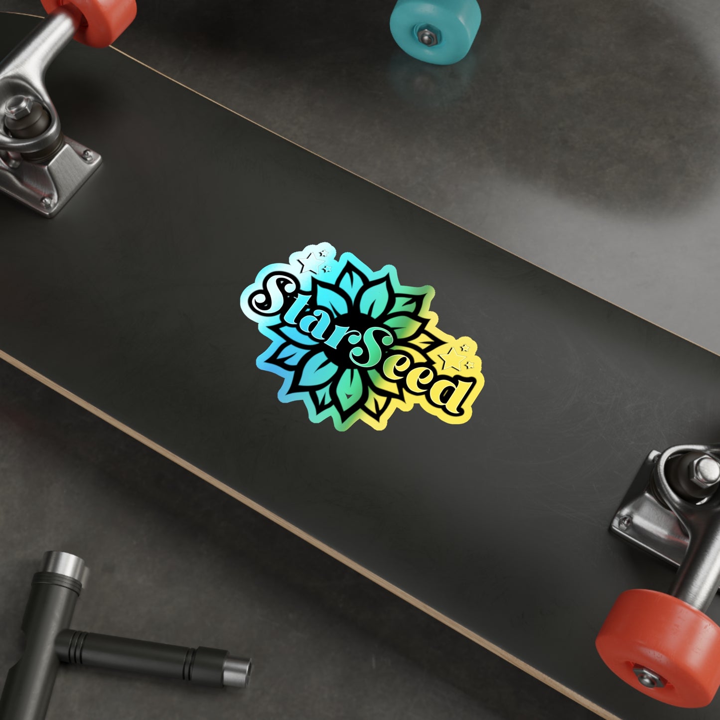 Holographic Starseed Die-cut Stickers