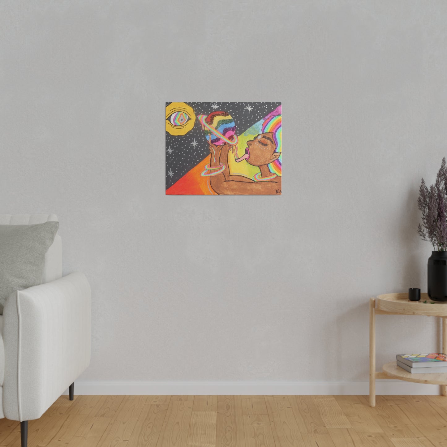 "Universal Goddess" Canvas Print