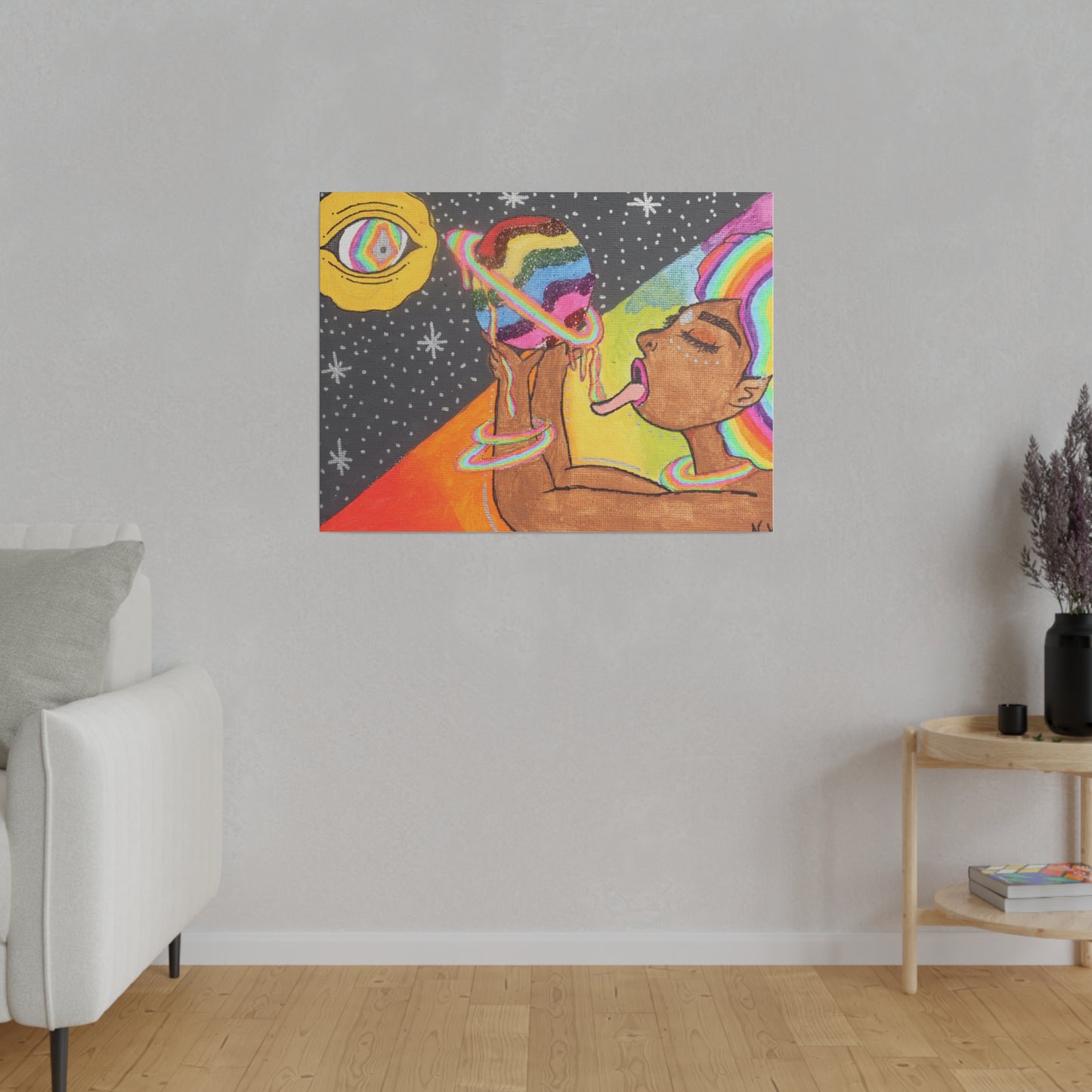 "Universal Goddess" Canvas Print