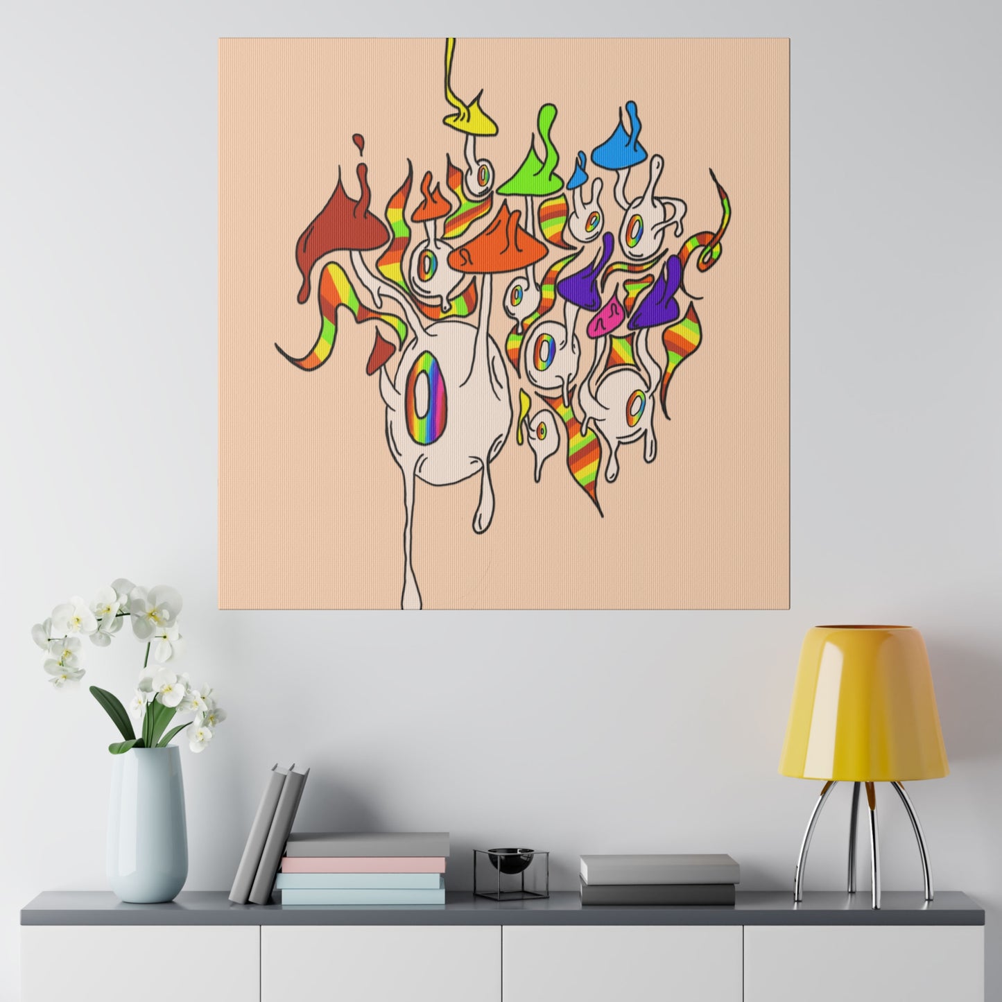 "Floating Portals" Canvas Print