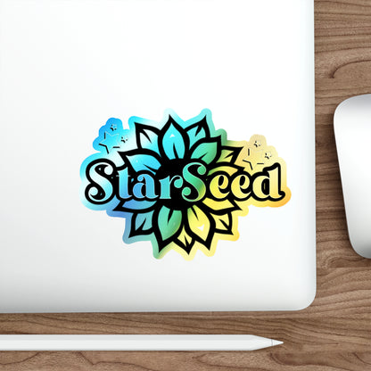 Holographic Starseed Die-cut Stickers