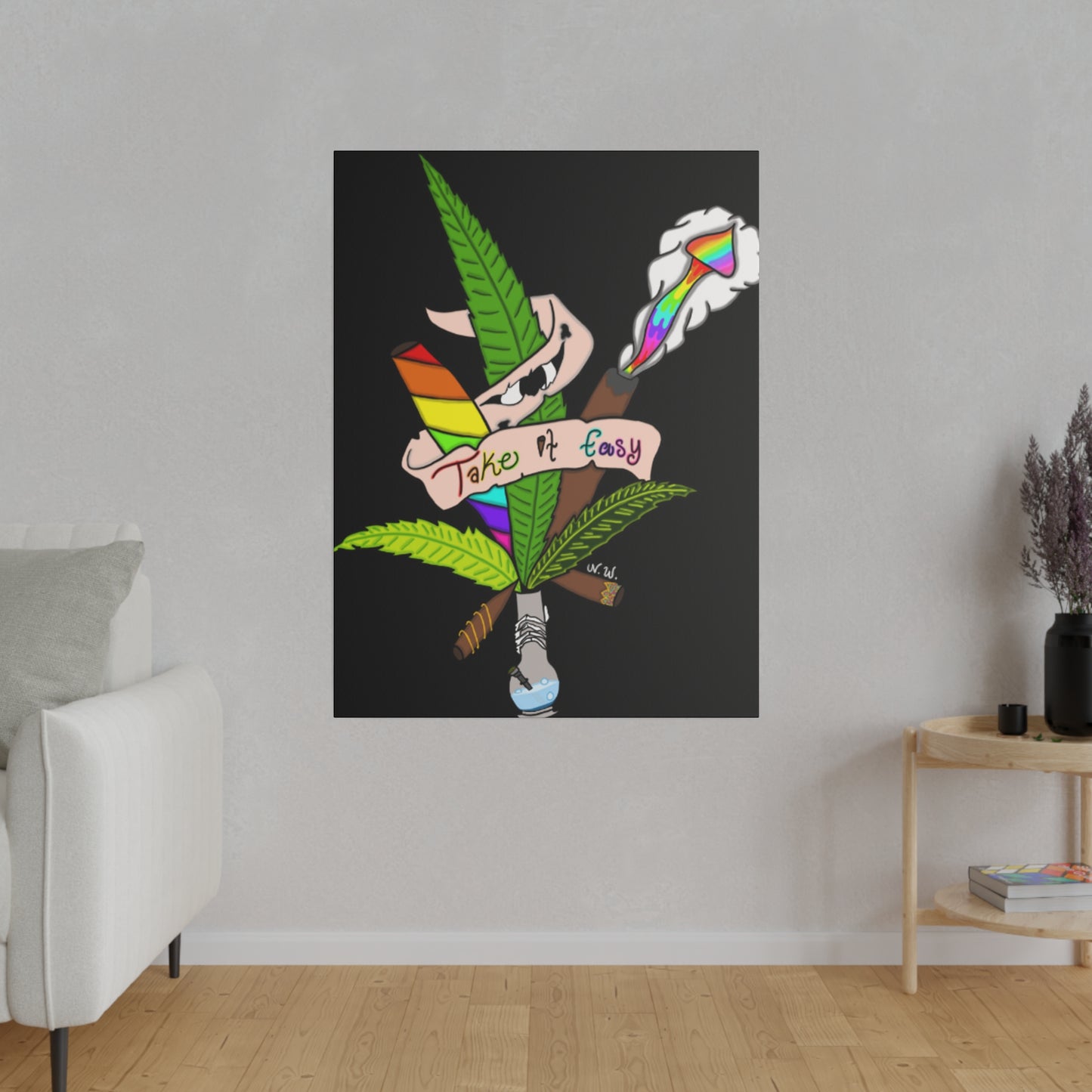 "Take It Easy" Canvas Print