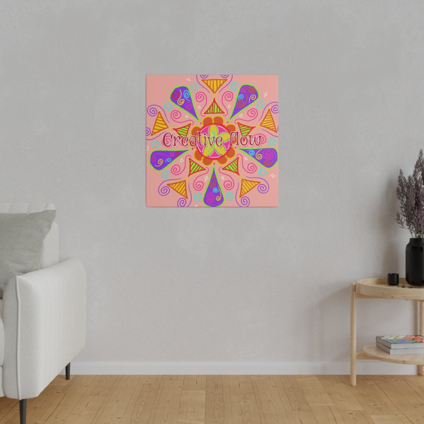 "Creative Flow" Canvas Print