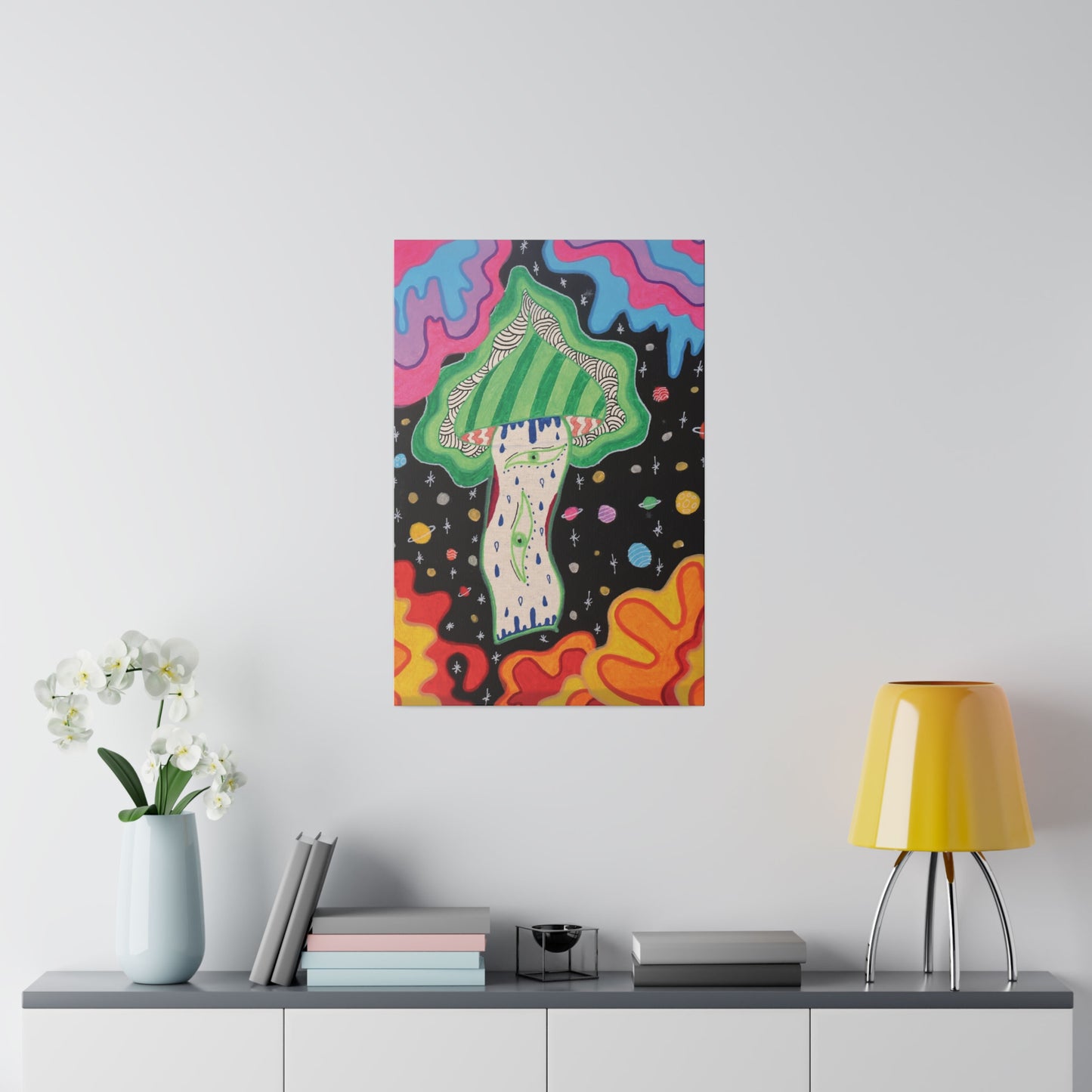 "All Seeing Mush" Canvas Print