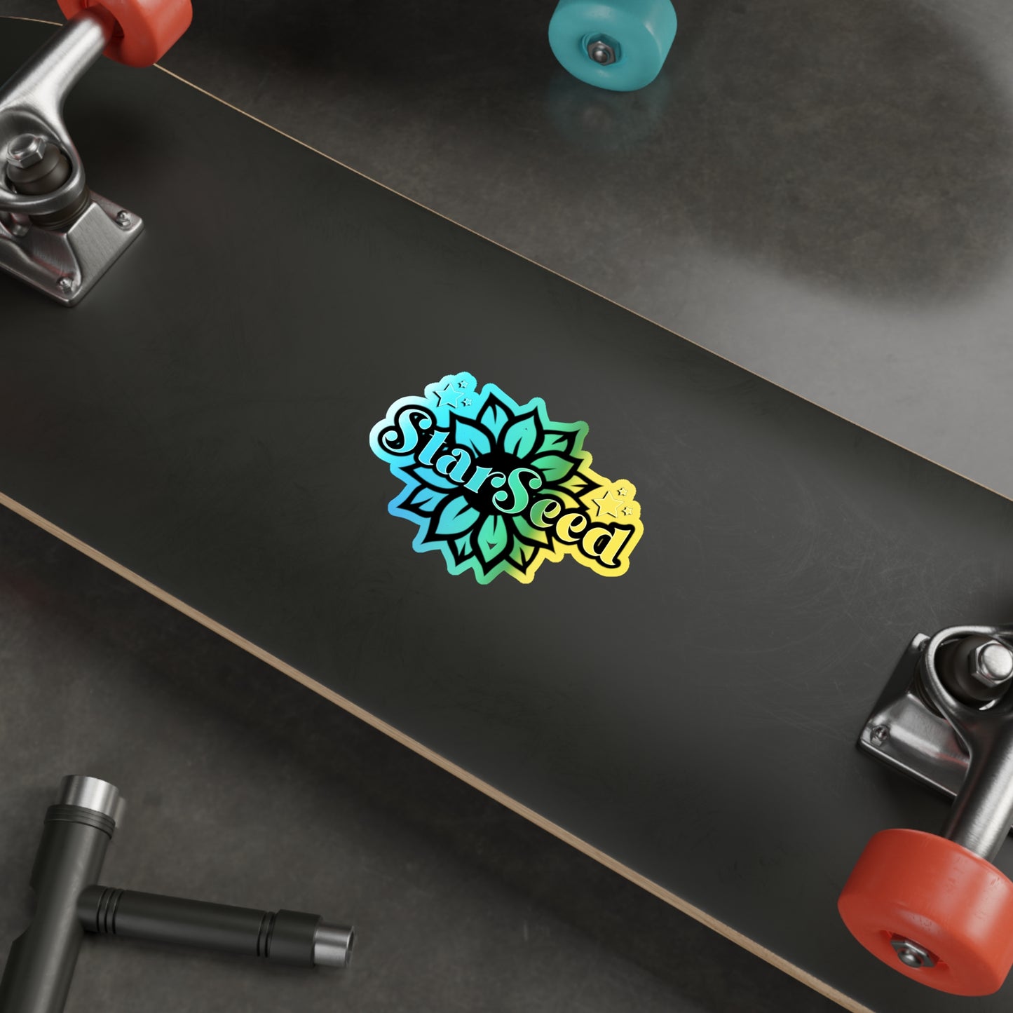 Holographic Starseed Die-cut Stickers