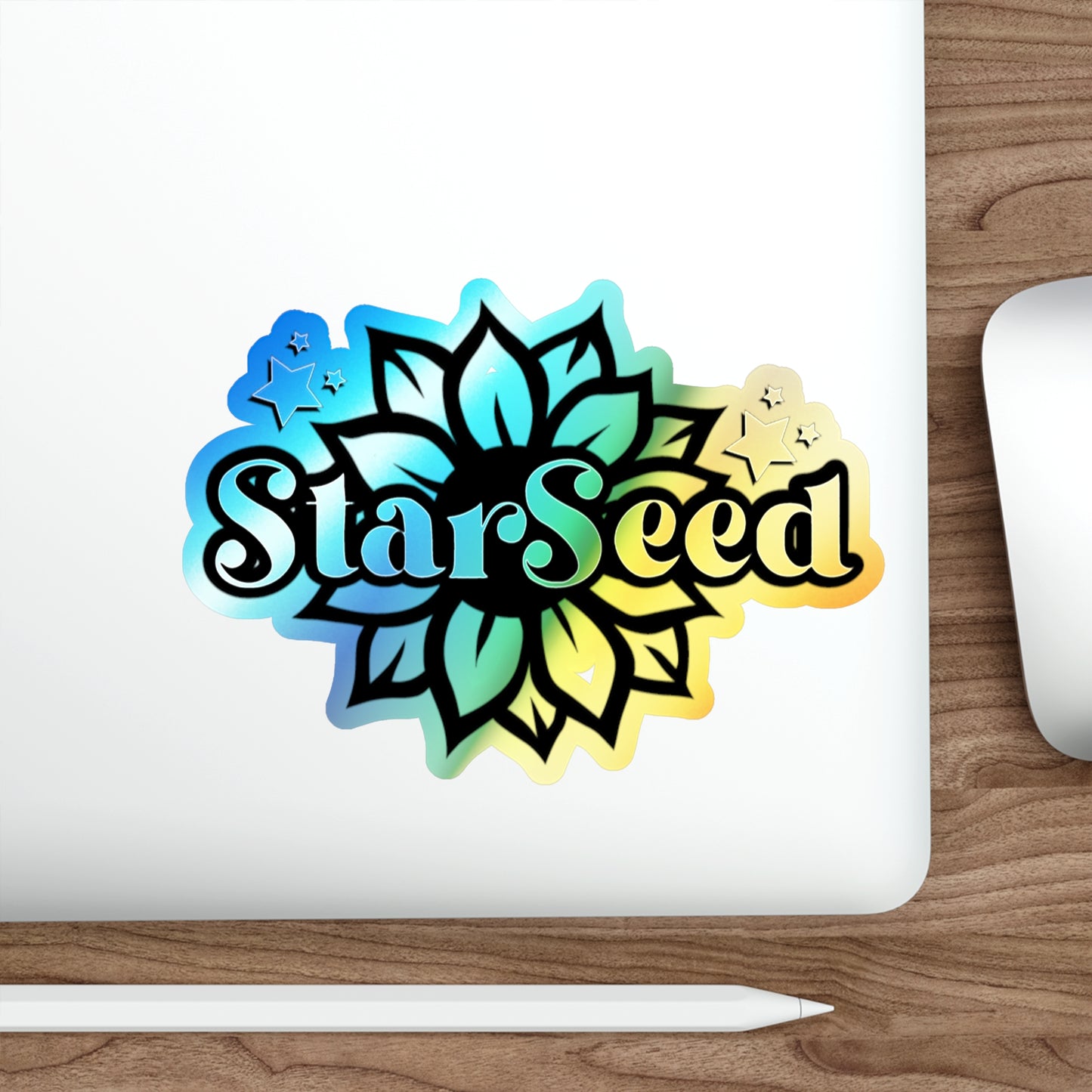 Holographic Starseed Die-cut Stickers