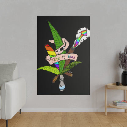 "Take It Easy" Canvas Print