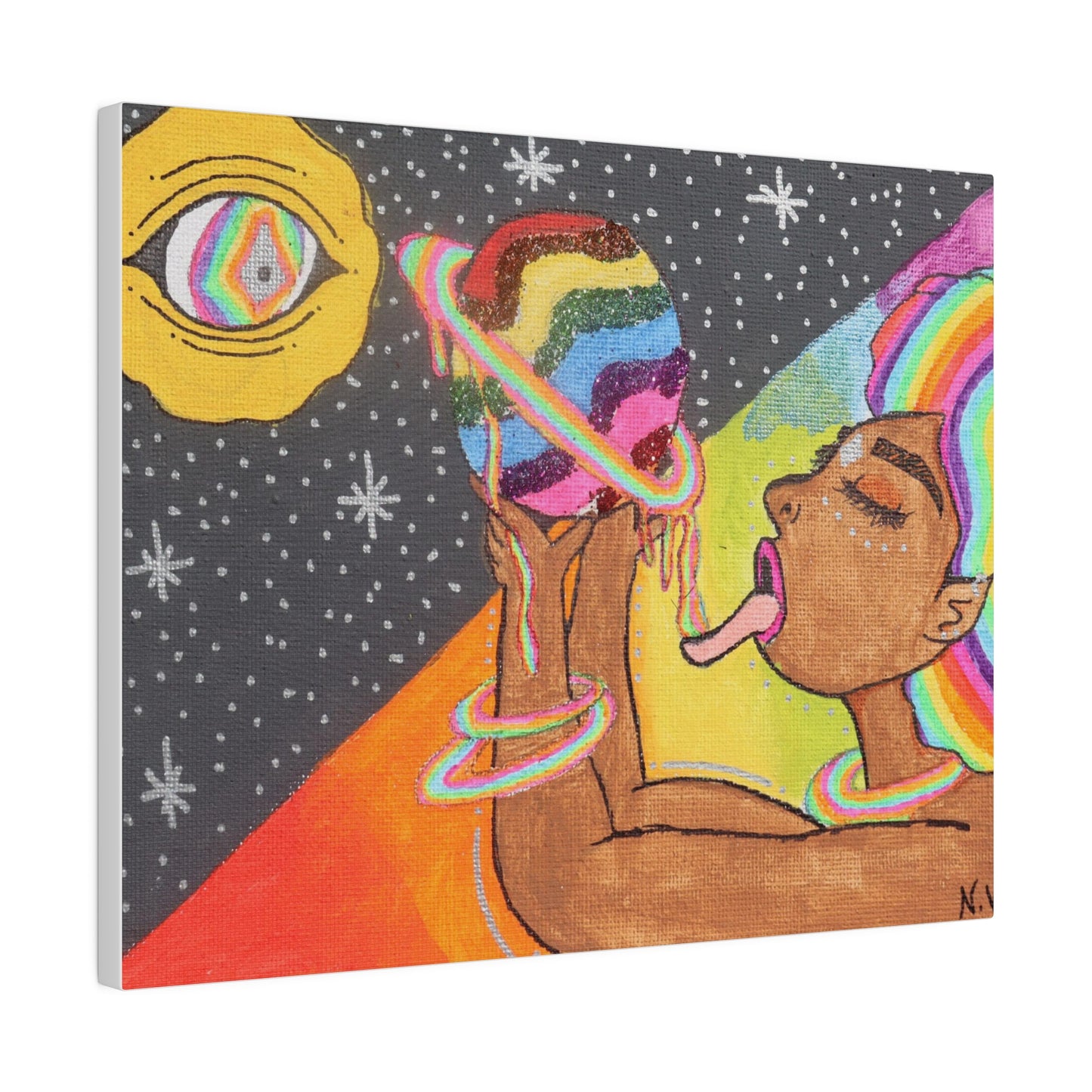 "Universal Goddess" Canvas Print