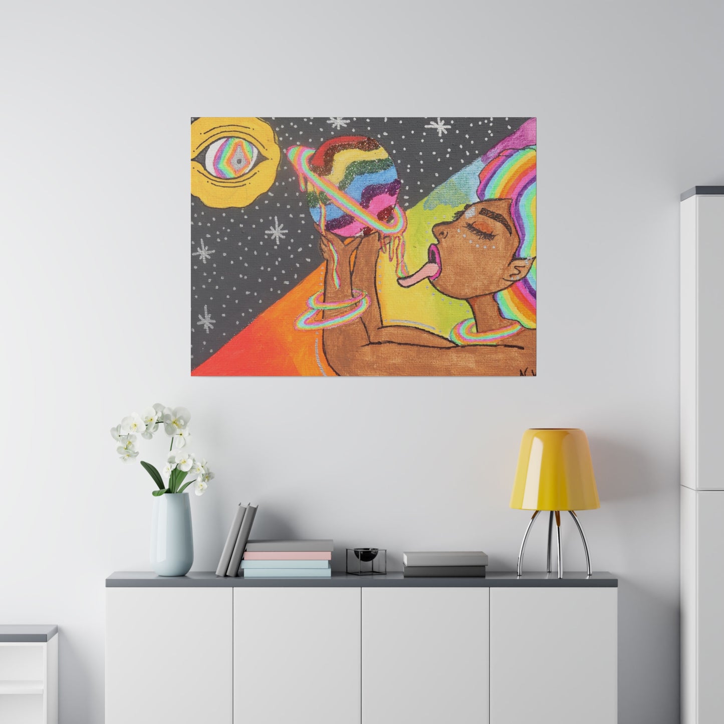 "Universal Goddess" Canvas Print