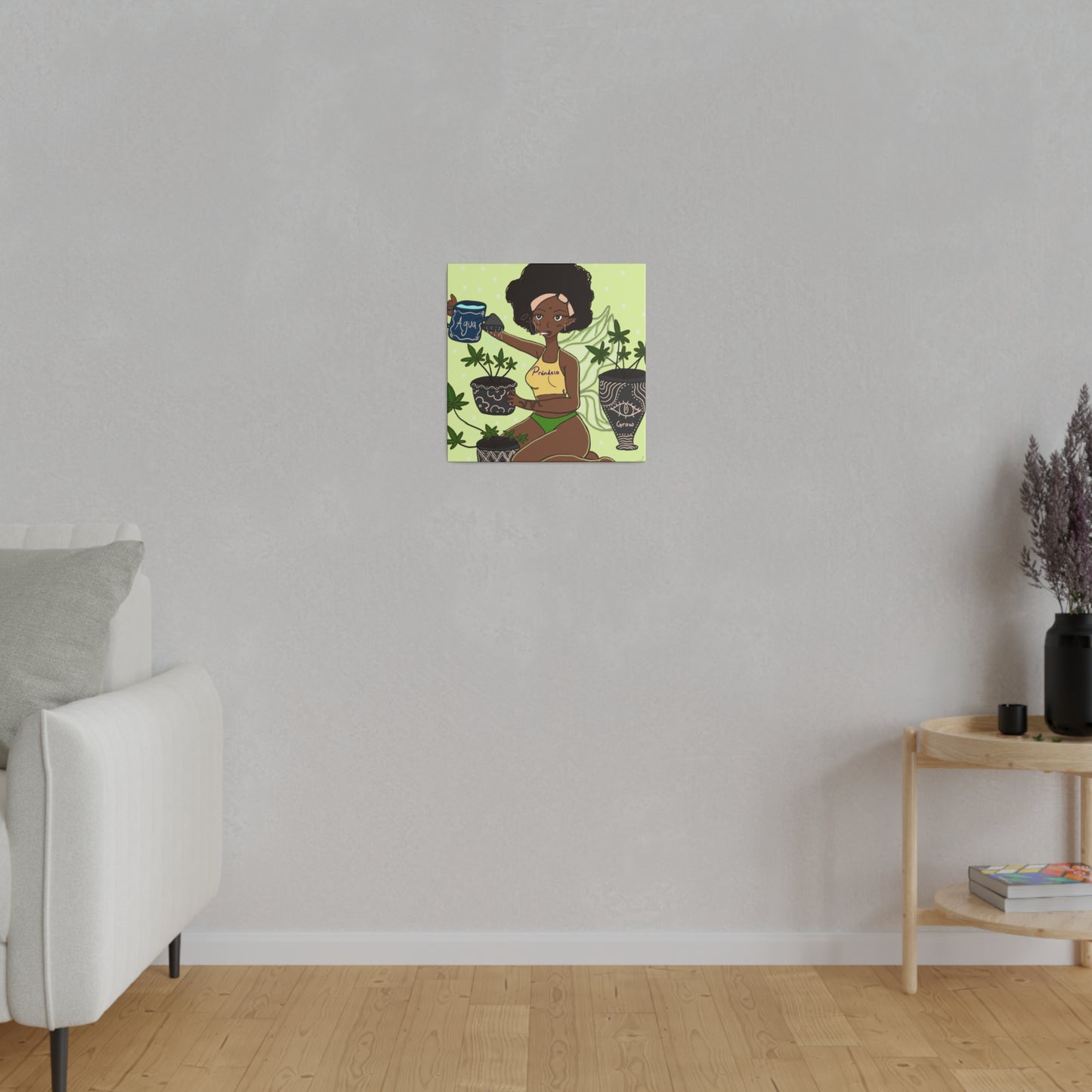 "Ganja Fairy" Canvas Print