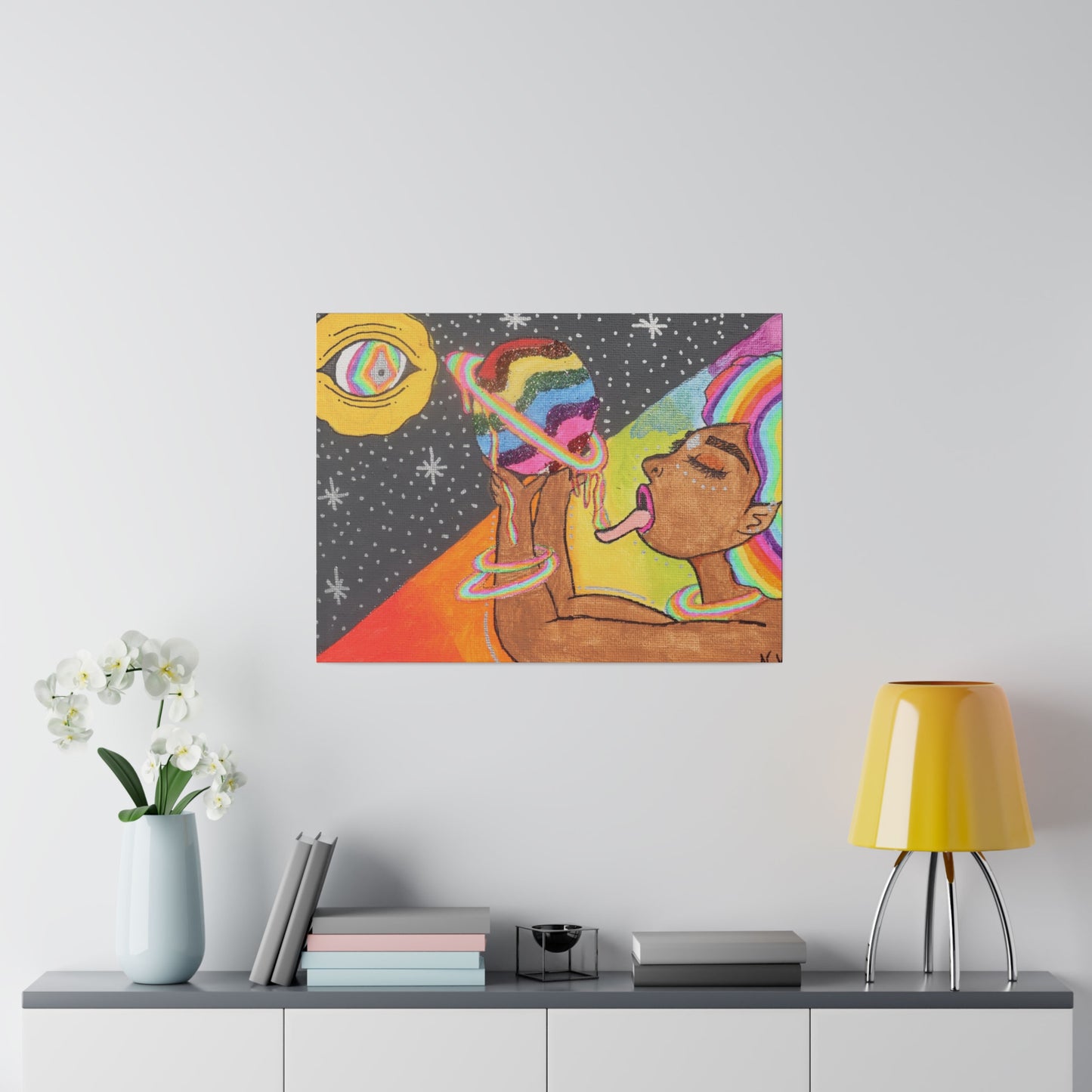 "Universal Goddess" Canvas Print