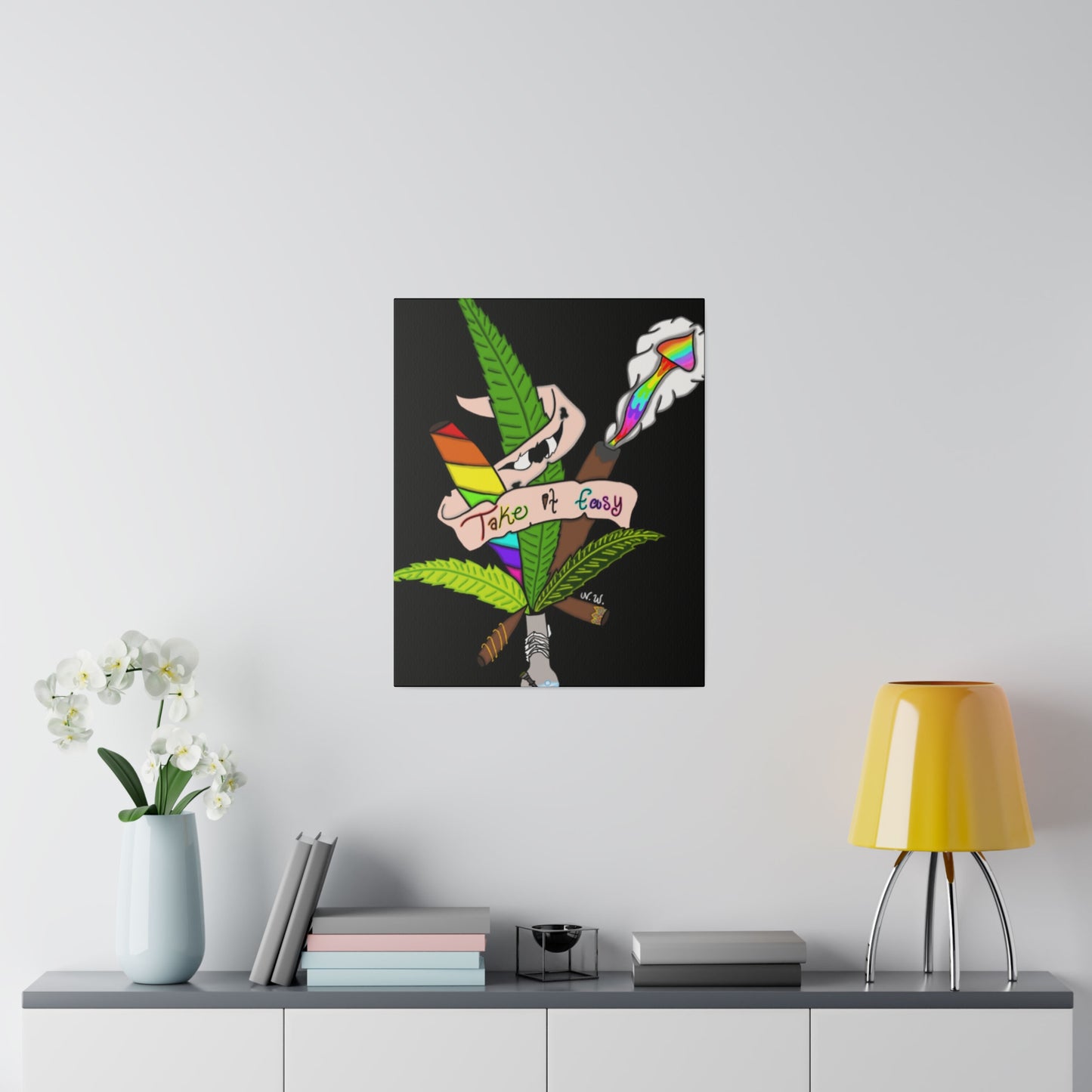 "Take It Easy" Canvas Print