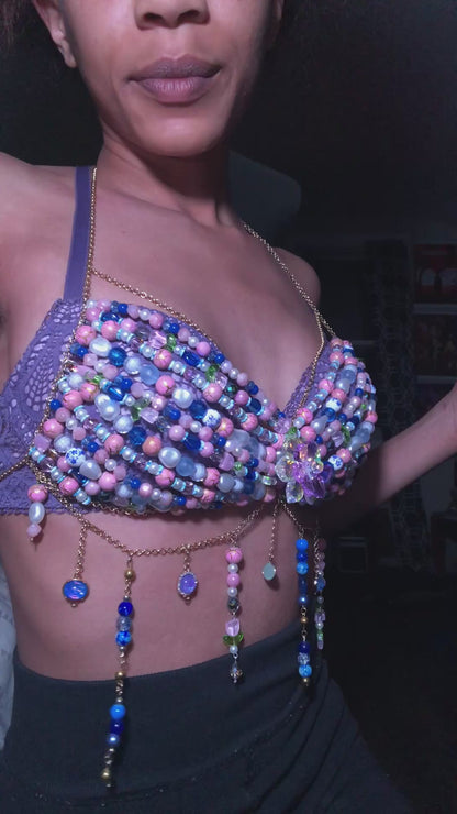 Custom Beaded Bralette